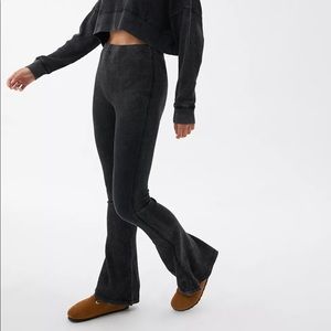 Urban Outfitters Thermal Stretch Flare Pants